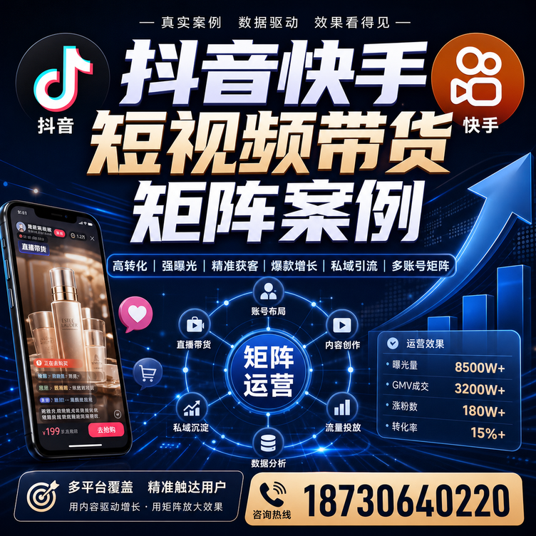 南平短视频带货团队多平台矩阵自动分发案例
